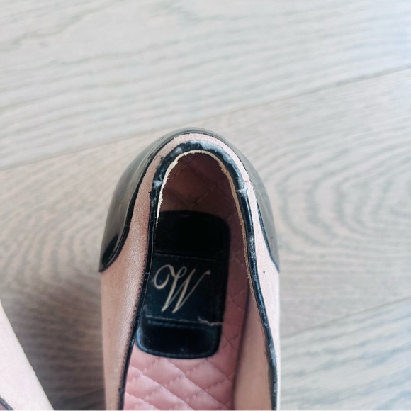 ZARA | 37 | Blush Pink and Black High Heels shoes - Picture 6 of 6